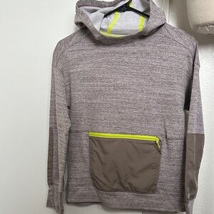 All in Motion Gray and Tan Kids Hoodie
